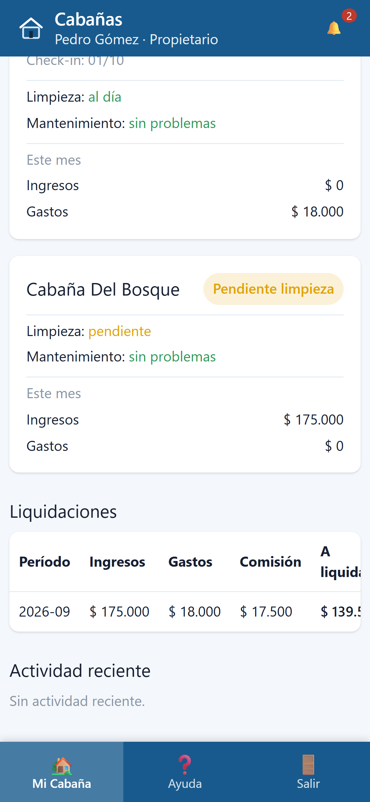 Liquidaciones